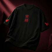 Egyptian Mummy Black Oversized T-Shirt